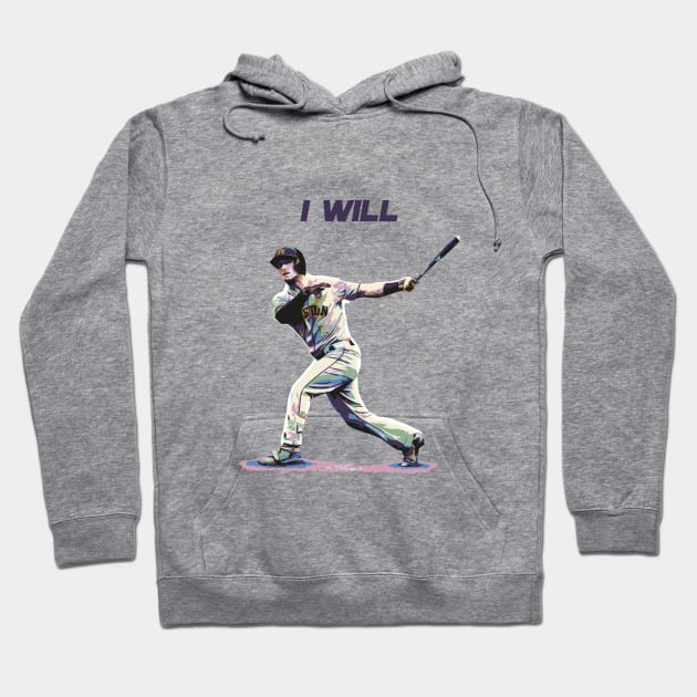 Baseball 'I willl' Swing G1 Hoodie by FasBytes